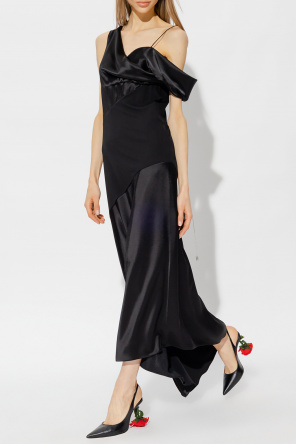 Asymmetric sleeveless dress od Loewe