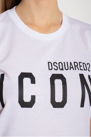 Dsquared2 Cotton JEANS dress with logo