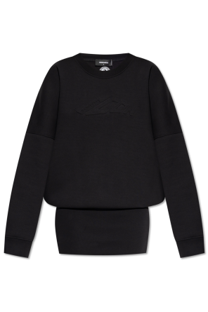 Dress with logo