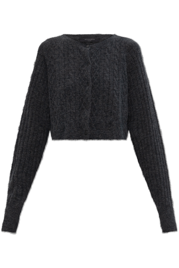 AllSaints Dress with "Sabine" cardigan