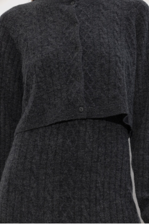 AllSaints Dress with "Sabine" cardigan