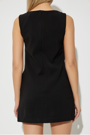 Self-Portrait Vestido con cristales brillantes en el escote