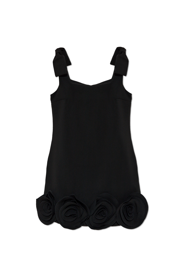 Dress finished with appliqués od Self-Portrait