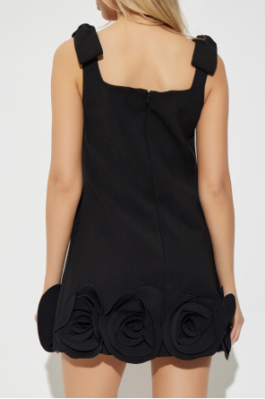 Self-Portrait Vestido rematado con aplicaciones