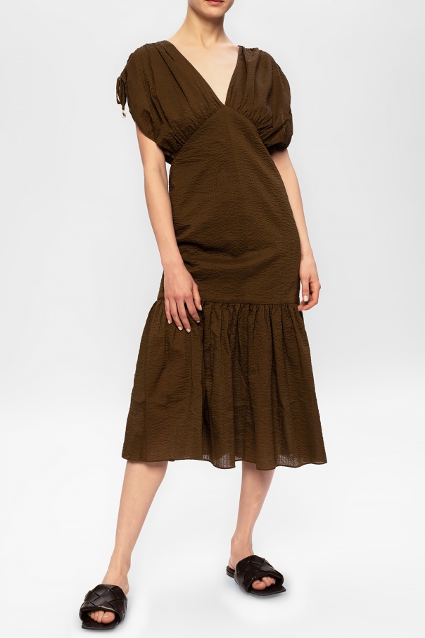 Marysia Estelle Linen Blend Mini Dress