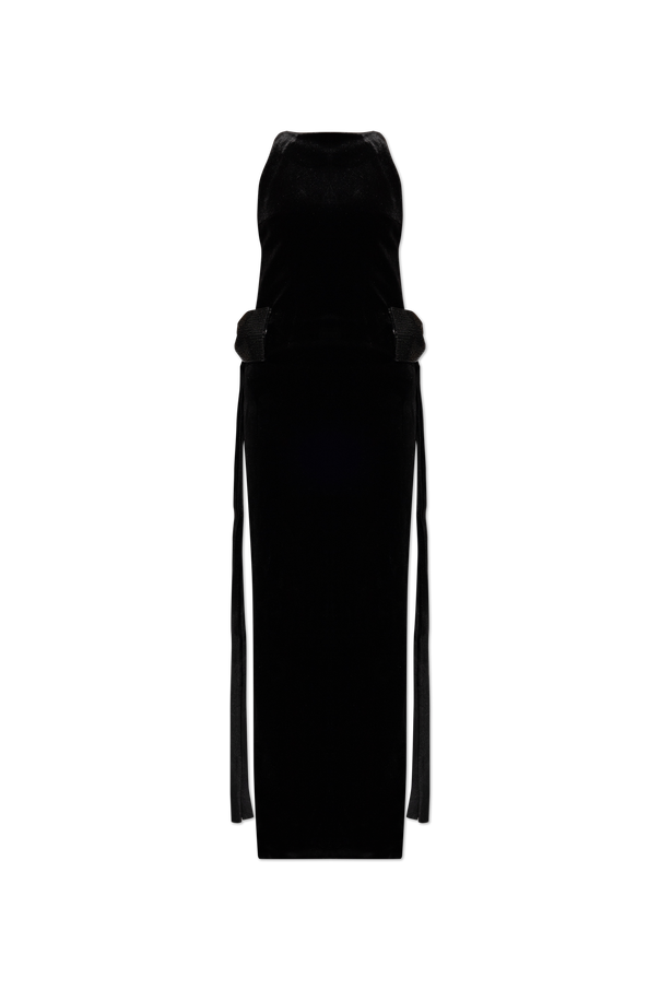 Velvet Dress with Decorative Bows od Self-Portrait