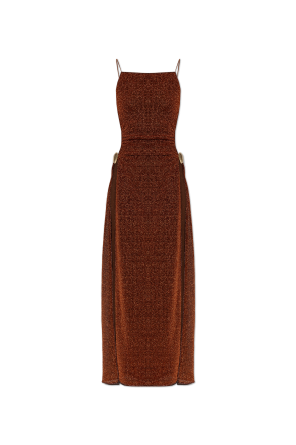 Dress with lurex thread