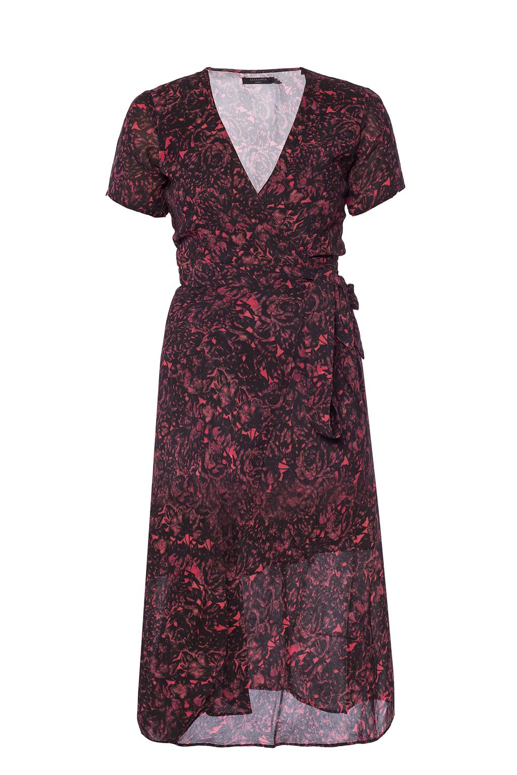 all saints seeta rosey dress