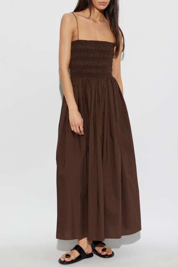 Matteau Vestido de hombros descubiertos