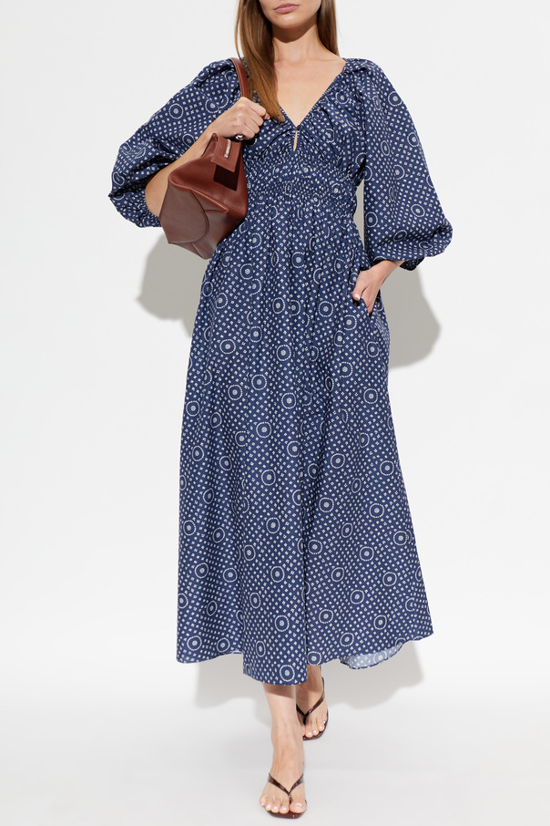 Matteau Draped Maxi Dress