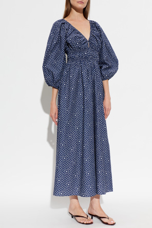 Matteau Draped Maxi Dress