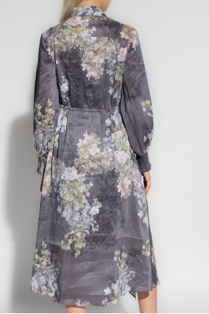 AllSaints Sukienka z motywem kwiatowym ‘Skye’
