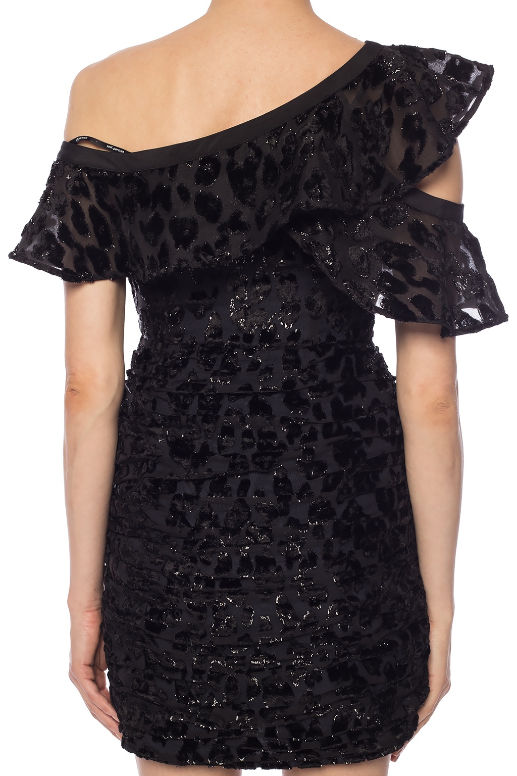 self portrait ruffle dress
