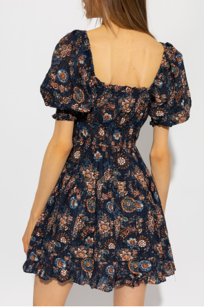 Ulla Johnson ‘Juniper’ Line dress with floral motif