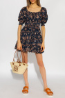 Ulla Johnson ‘Juniper’ hoodie dress with floral motif