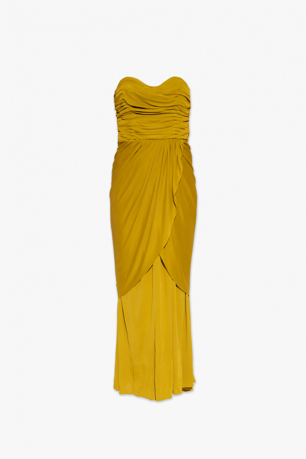 proenza yellow Schouler ‘Re Edition’ collection pleated dress