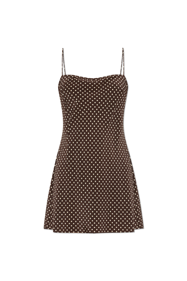 Silk dress with polka dot pattern od Matteau