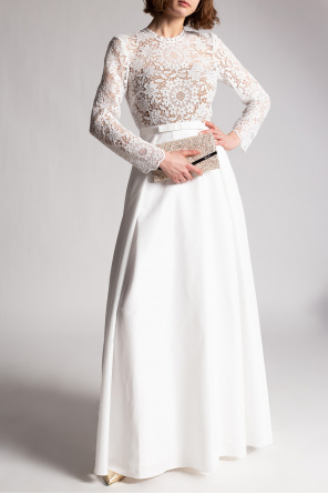 Dress with lace top od Self-Portrait