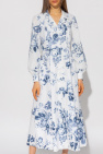 Erdem ‘Kendrick’ floral straight-leg dress