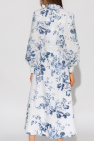 Erdem ‘Kendrick’ floral straight-leg dress