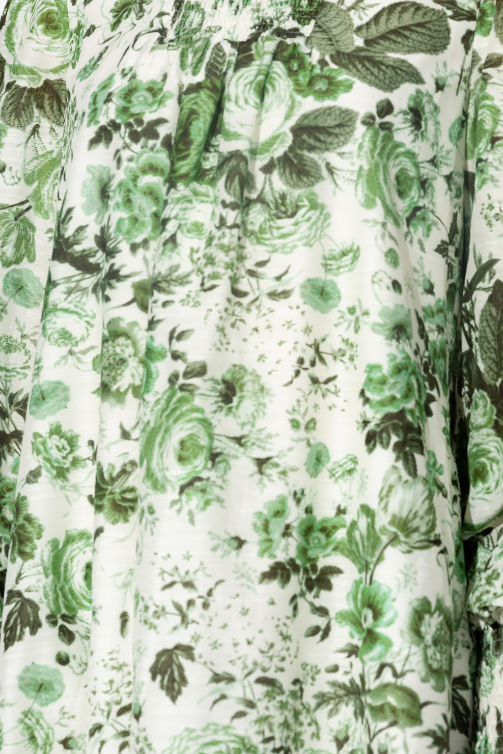 Erdem ‘Rosalind’ Sleep dress with puff sleeves