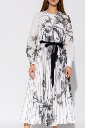 Erdem ‘Isolde’ pleated dress