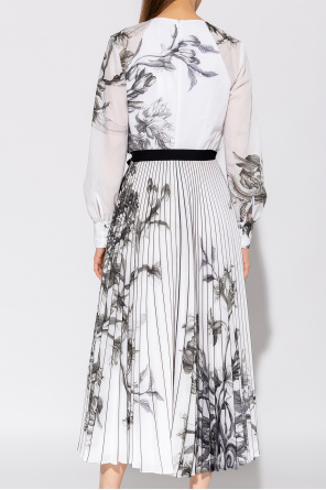 Erdem ‘Isolde’ pleated dress