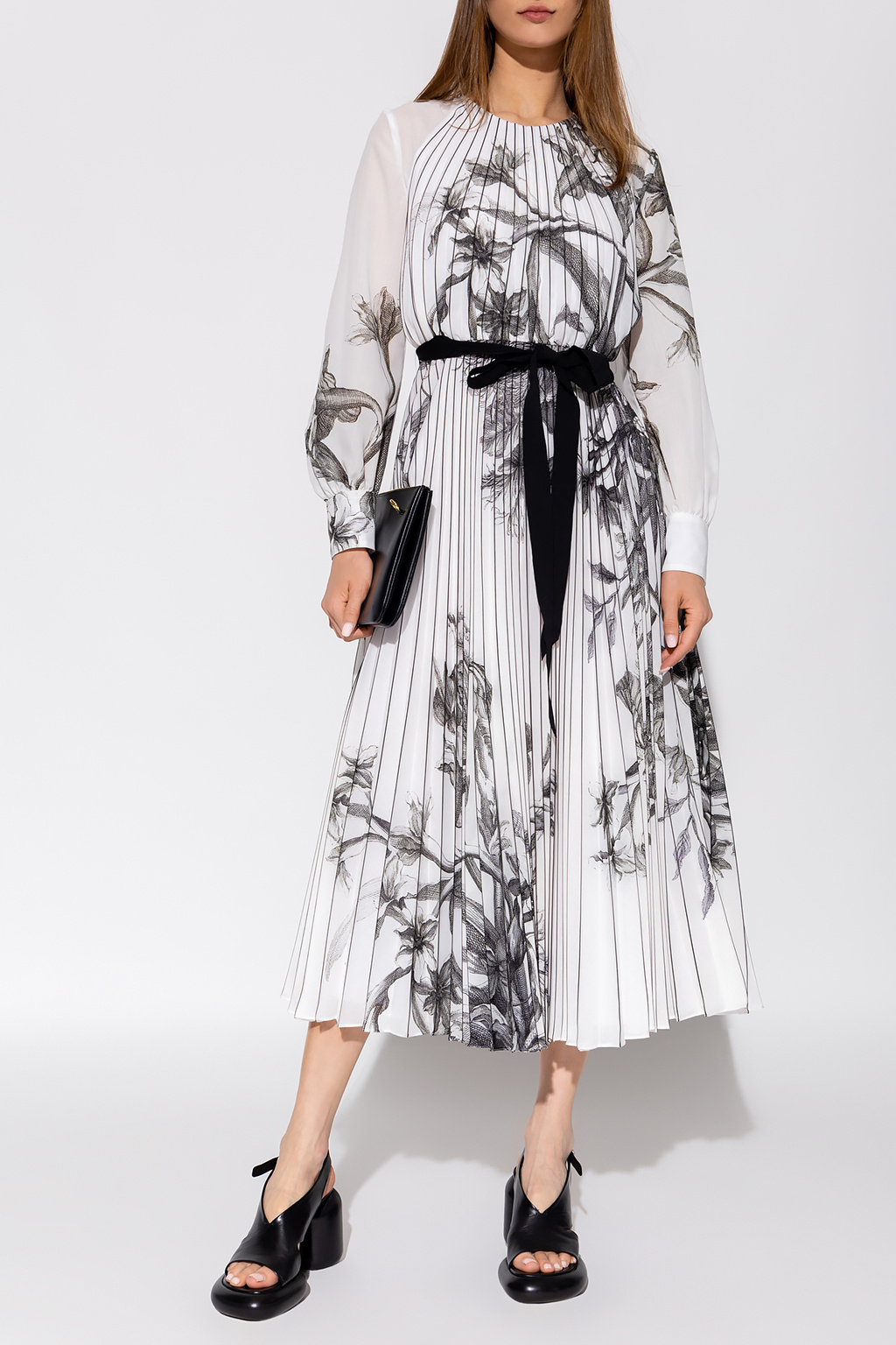 Erdem ‘Isolde’ pleated dress