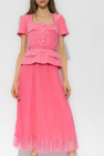 Self Portrait PINK Pleated dress