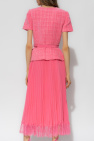Self Portrait PINK Pleated dress