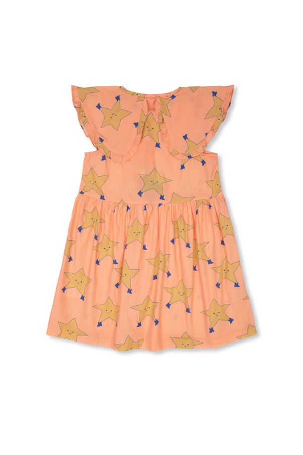 Tiny Cottons Dress with motif of dancing stars