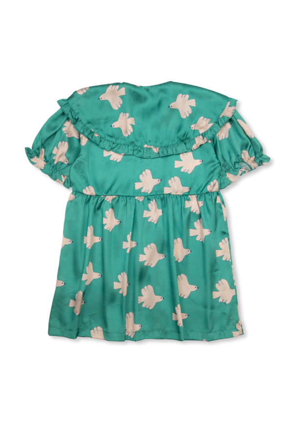 Tiny Cottons Dress with dove motif