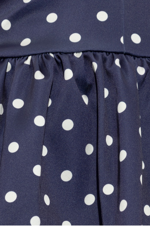 Self-Portrait Polka Dot Pattern Dress