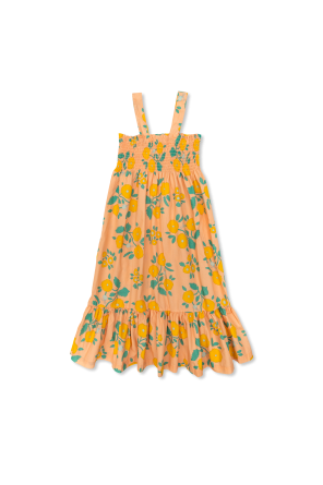 Dress with floral pattern
