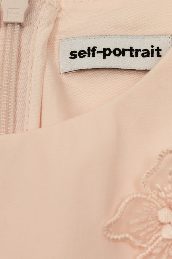 Self Portrait Kids Sukienka z motywem kwiatowym