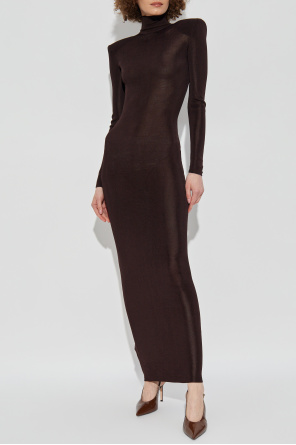 Self-Portrait Vestido con hombreras