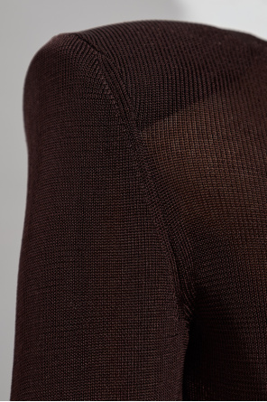 Self-Portrait Vestido con hombreras