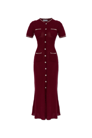 Perforated dress