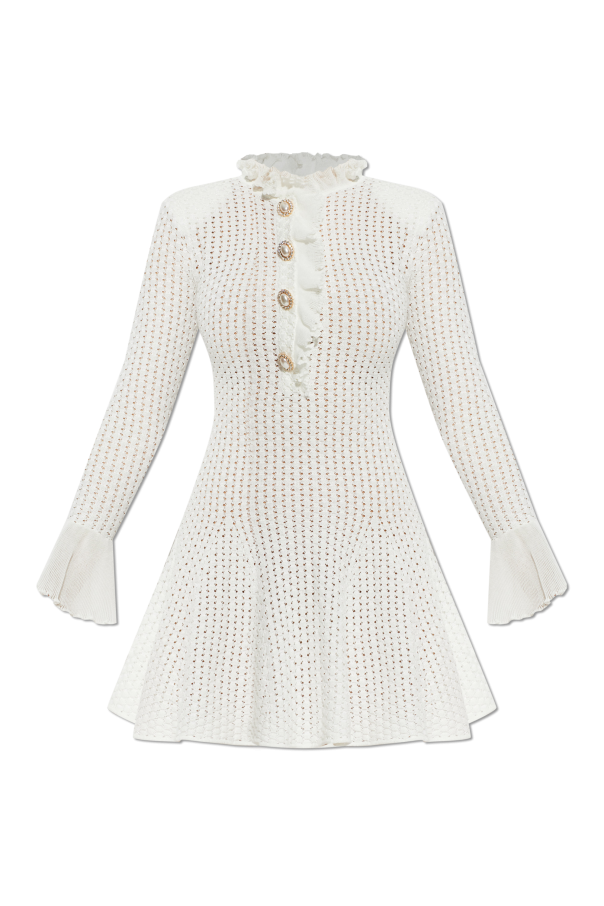 Lace dress with ruffles od Self-Portrait