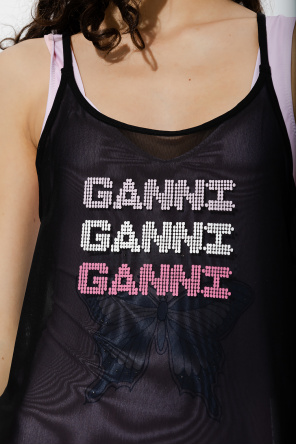 Ganni Transparent dress