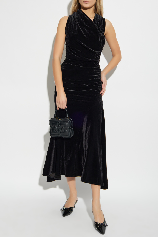 Ganni Velvet dress