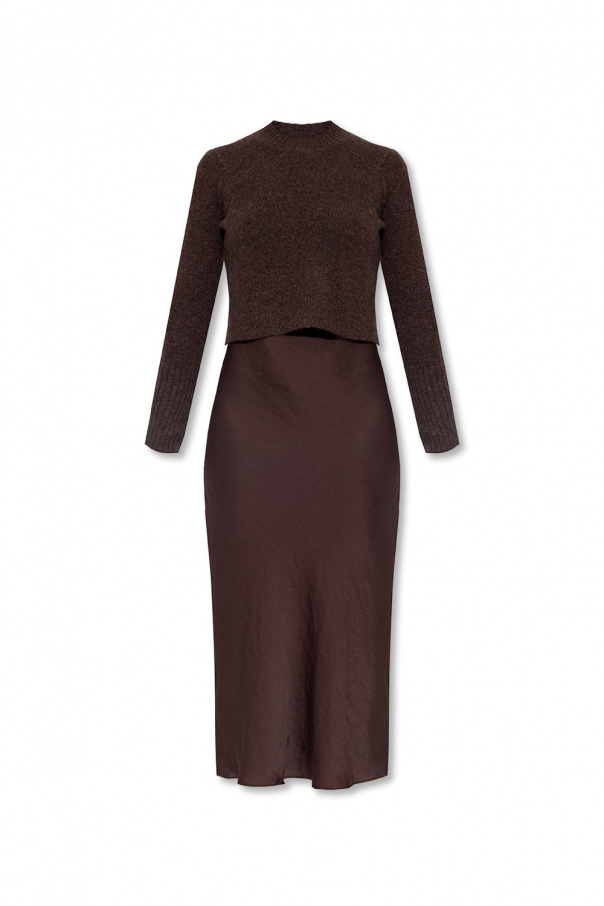 AllSaints ‘Tierny’ dress with sweater