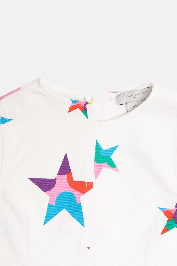 Stella McCartney Kids Dress with star motif