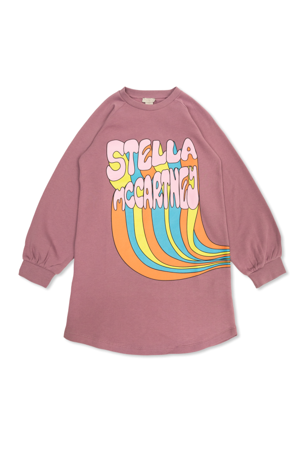 Stella McCartney Kids Sukienka z nadrukiem