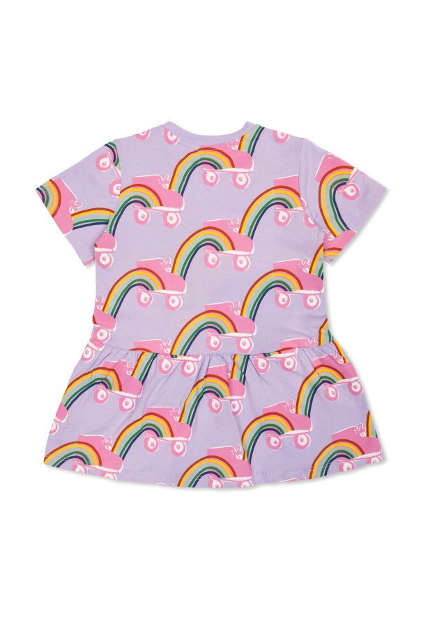 Stella McCartney Kids Sukienka z nadrukiem