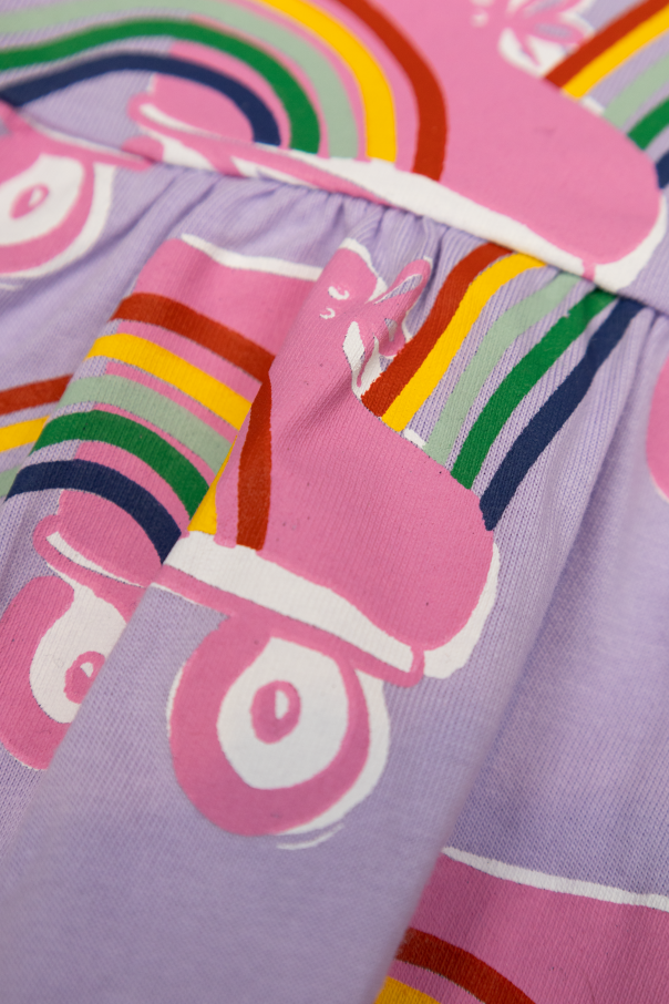 Stella McCartney Kids Sukienka z nadrukiem