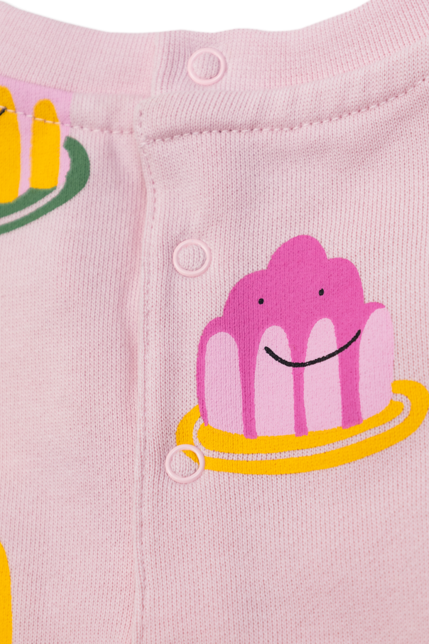 Stella McCartney Kids Sukienka z kolorowym nadrukiem