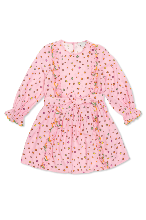 Vestido con estampado de estrellas