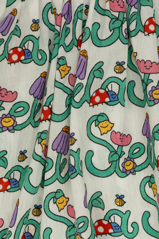 Stella McCartney Kids Sukienka z motywem kwiatowym