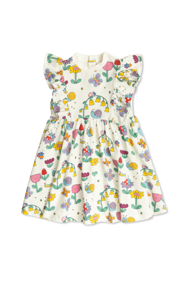 Dress with decorative patterns od Stella McCartney Kids